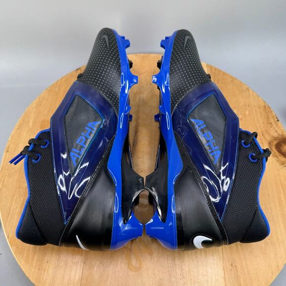 Nike Alpha Menace 4 Pro Mens Size 14 Football Cleats Blue Black FZ7702-001 NEW - Picture 6 of 9